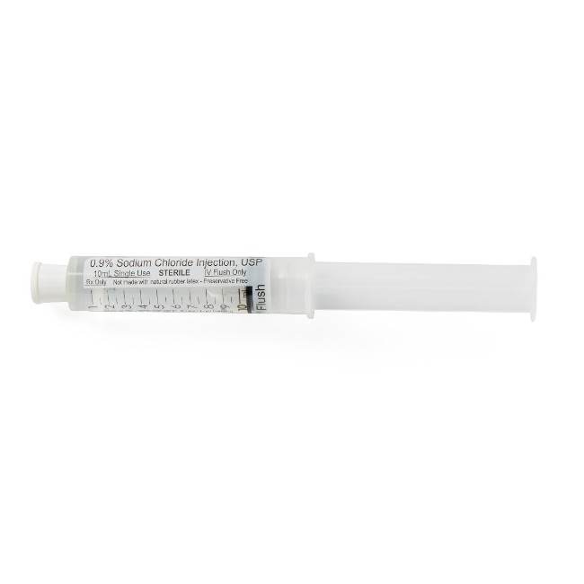 Syringes  10 Ml Saline Syringe   Can Be Dropped In Sterile Field