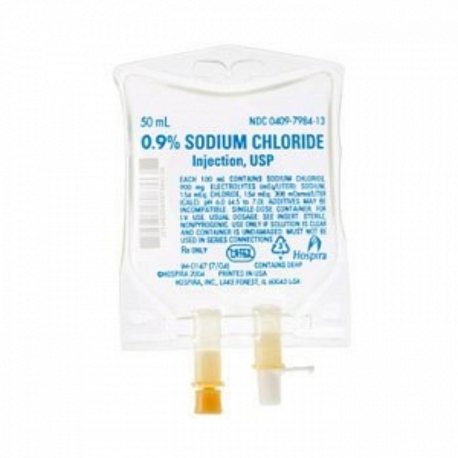 Iv Solution   Sodium Chloride 0 9  50Ml
