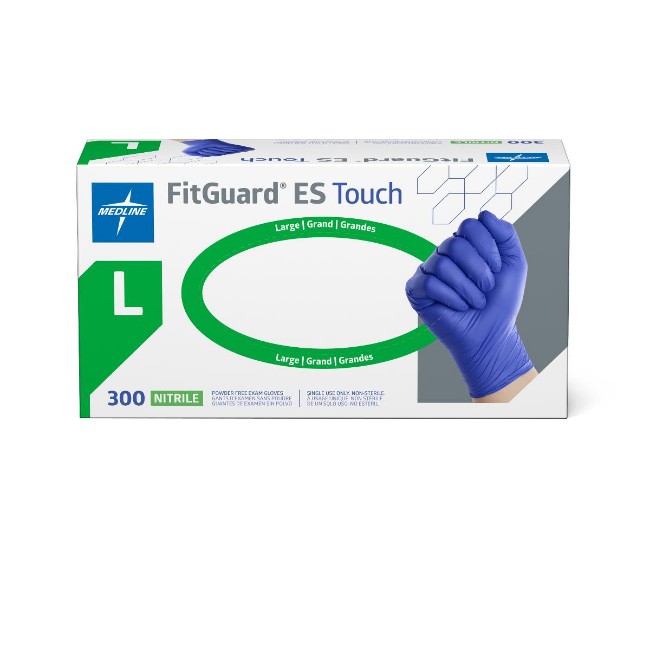 GLOVE  EXAM   NITRILE  PF  LF  300  L