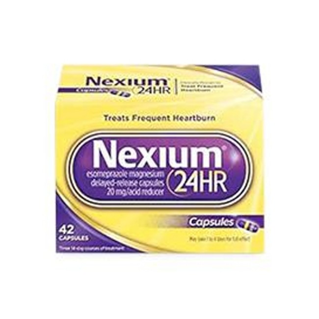 Nexium 24 Hour Caplet  20 mg  42 Box