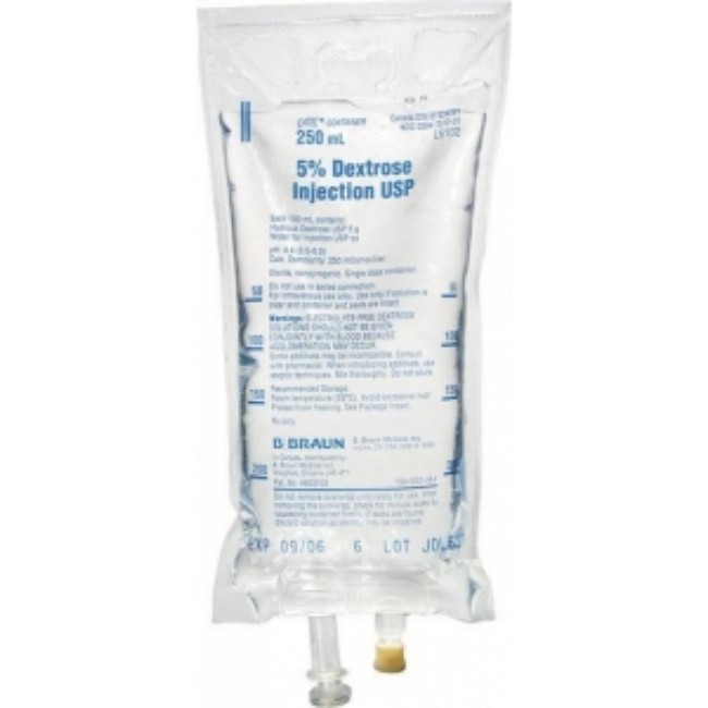 Iv Solution   Diluent Sterile Water For Injection   Preservative Free Intravenous Flexible Bag 250Ml