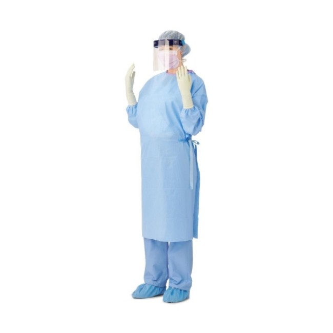 Gowns   Surgical  Sterile Nonreinforced Sirus Surgical Gowns With Set In Sleeves And Towel   Size Xl