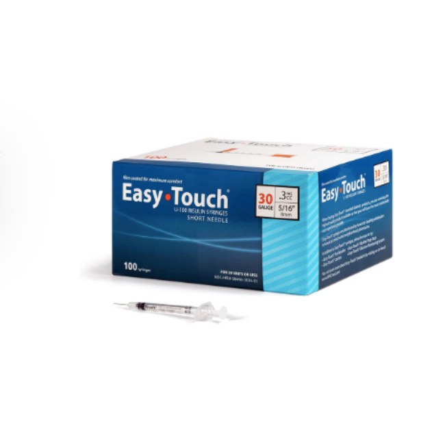 SYRING NEEDL DISP INSUL 0 3 ML 30 GAUGE DISP  INSULIN SYRINGE 