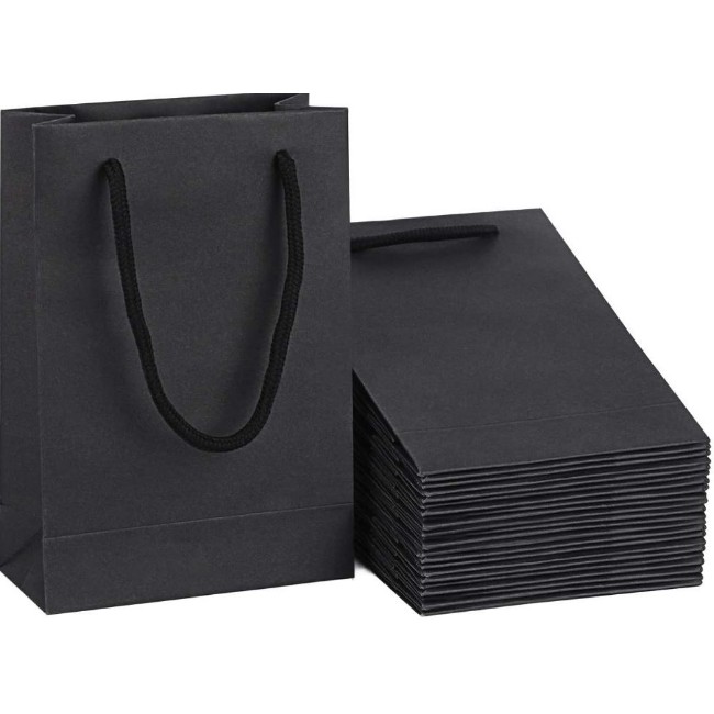 Bag   Skinmedica Shopping   Paper    Black  Bundle Of 10