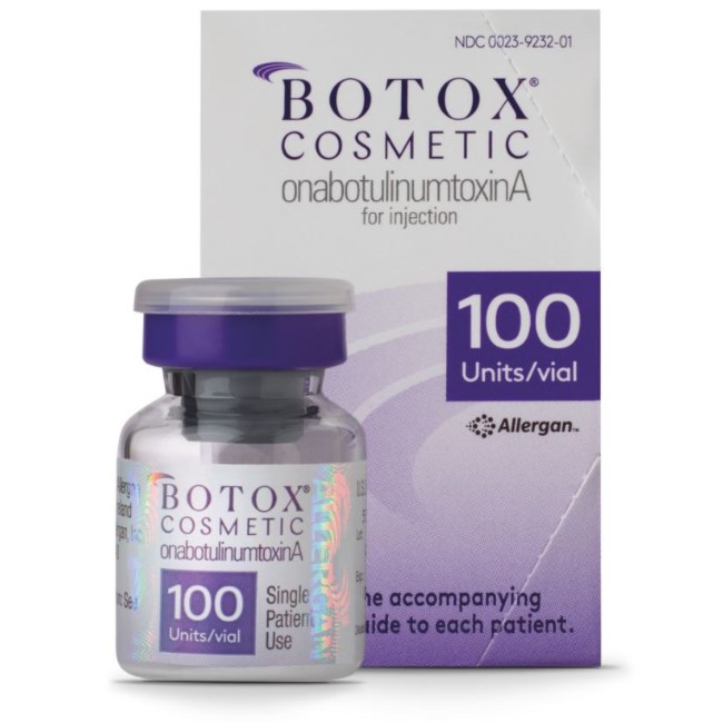 Botox Cosmetic  Onabotulinumtoxina  100 Units  1 Vial 