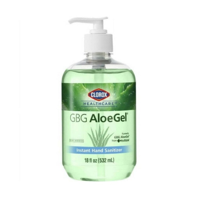 Non Returnable   Sanitizer Hand Gel Gbg Aloegel 18Oz Pump