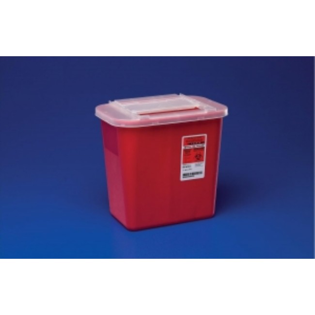 Container   Sharps   2 Gal   Red