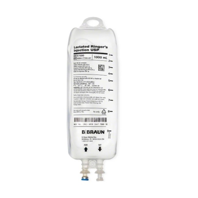 Lactated Ringer s Solution Injection  1 000 mL