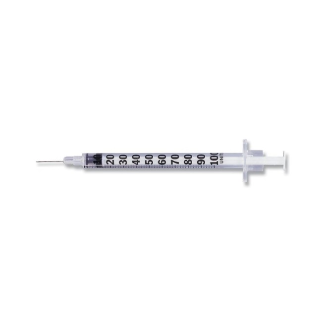 Syringe Needle   1 Ml Insulin 28Gx1 2
