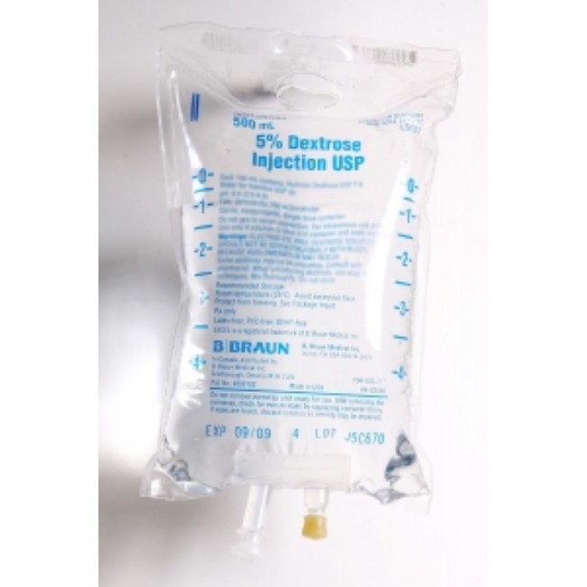 Solutions  5  Dextrose Solution   Usp   500 Ml   Bag