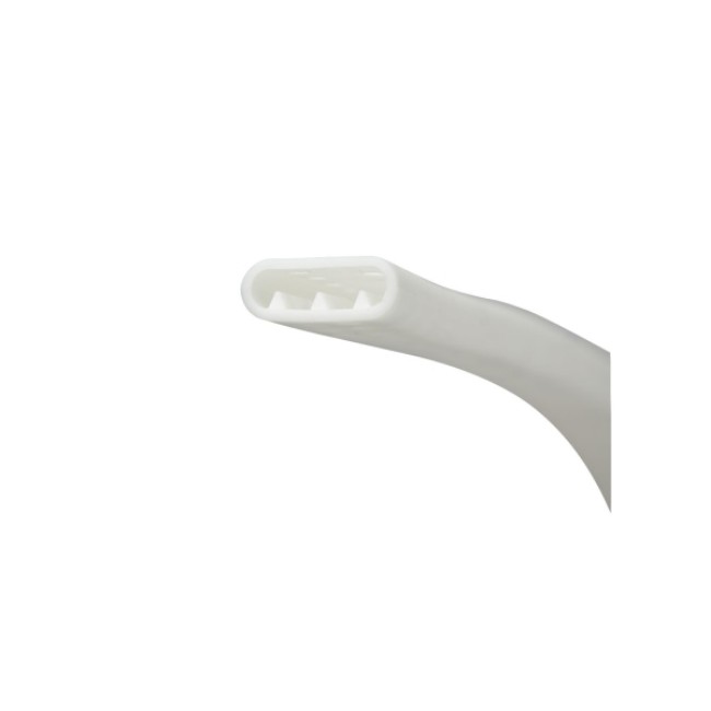 Wound Drains  Perforated Hubless Flat Silicone Wound Drain With Trocar   7 Mm   Full Perforated