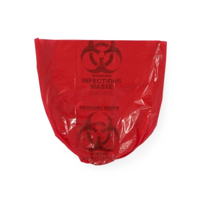 Liners  Biohazard Liner  Red  24 x 24  1 2 Mil  25 Bag  20 Bags  500 Liners Case