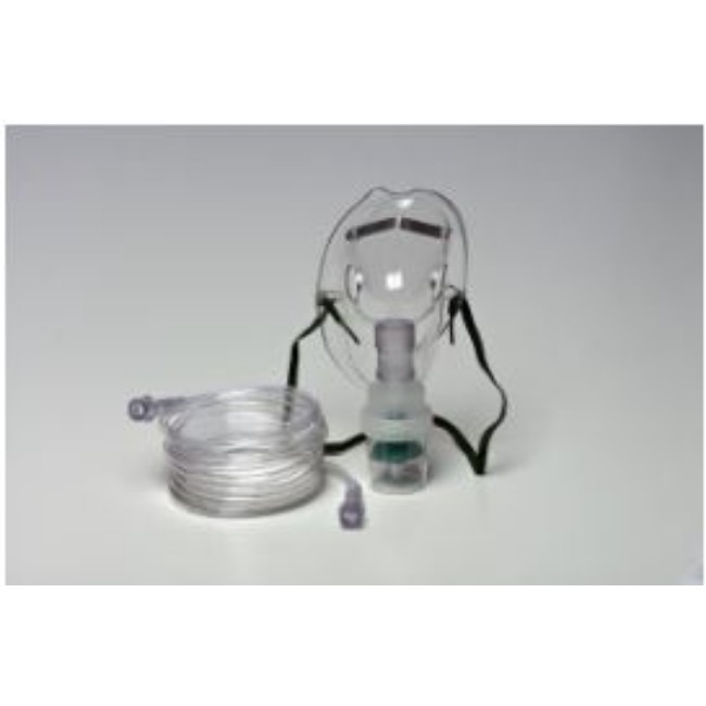 Micro Mist Kit With Nebulizer   7  Star Lumen Tubing   Adult Elongated Mask