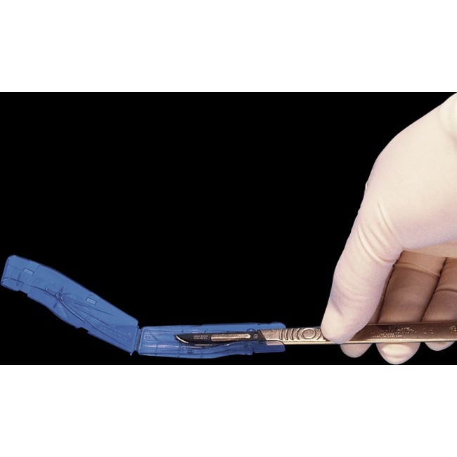 REMOVER SCALPEL BLADE HINGED PLASTIC SHEATH NONSTERILE LATEX FREE DISPOSABLE