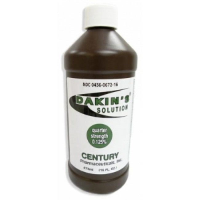 Otc Medications  Dakin s Solution   Quarter Strength   0 125   16 Fl  Oz  Bottle   Nonreturnable