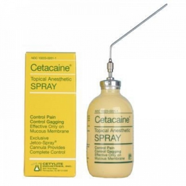 Anesthetic Spray  Cetacaine  20G Btl  Min 6