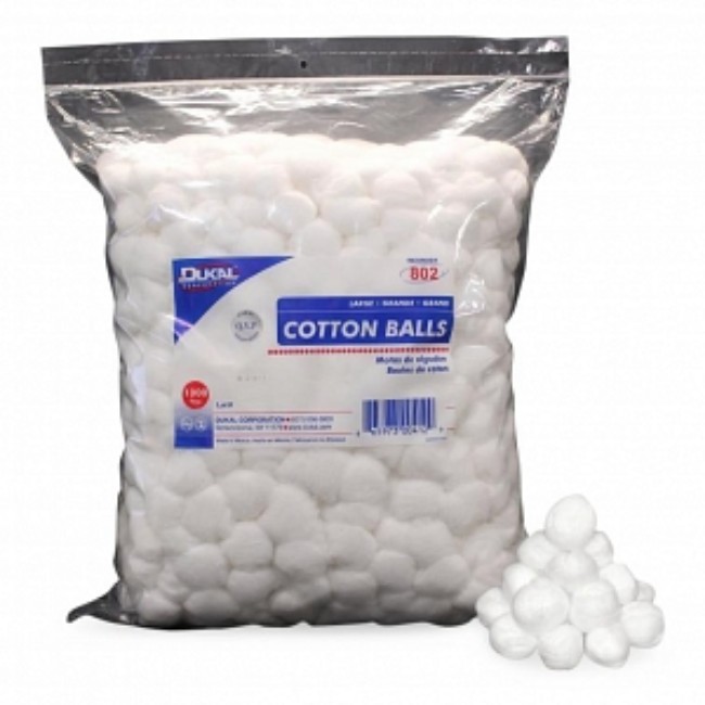 Ball  Cotton  Lg  1000Ea Bg   2Bg Cs