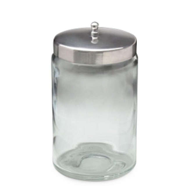 Jar  Flint Glass Jar  S S Lids  Unlabled