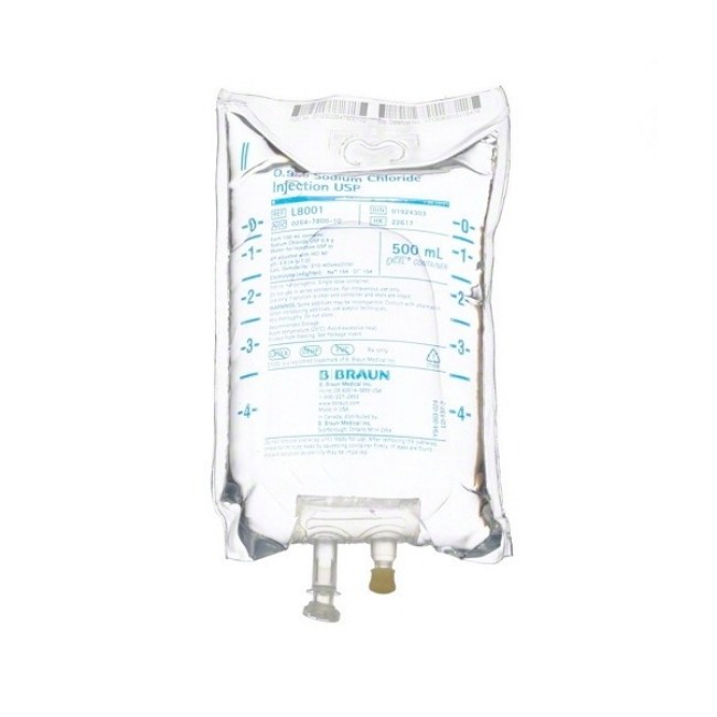 Injections  0 9  Sodium Chloride Injection Solution   Usp   500 Ml