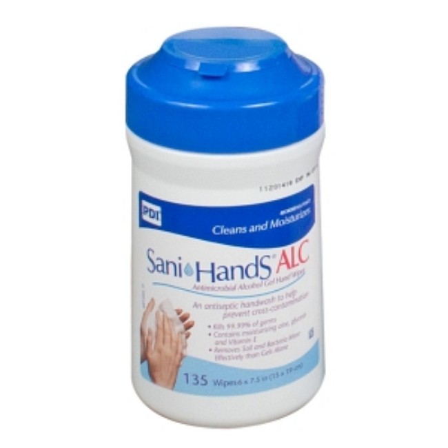 Wipe  Hand  Sani Hands  Alc  Canister 135 Cn