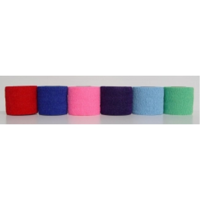 Bandage   Coflex Self Adhesive Rainbow 2X5yd