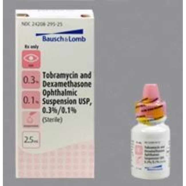 Tobramycin   Dexamethasone Oph Susp 2 5Ml