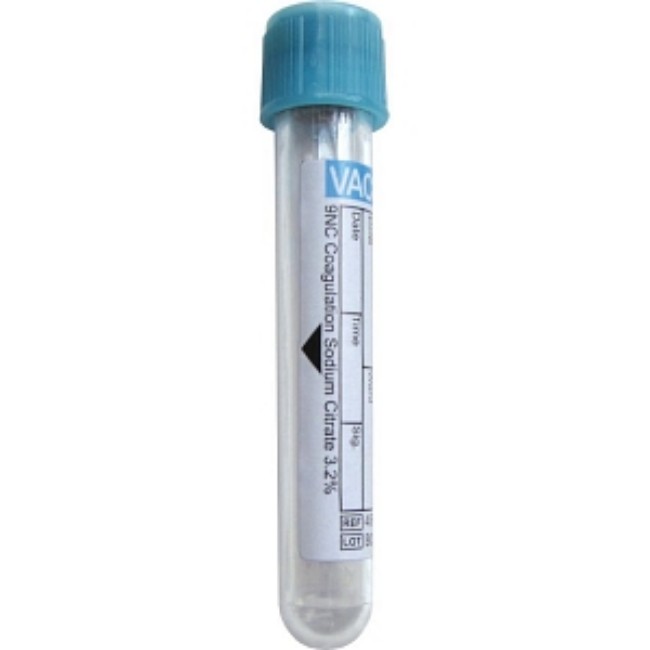 Tube  Blood Collection  Citrate  1 8Ml