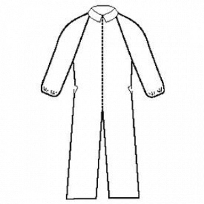 Coverall   Extra Protection   White   X Lg