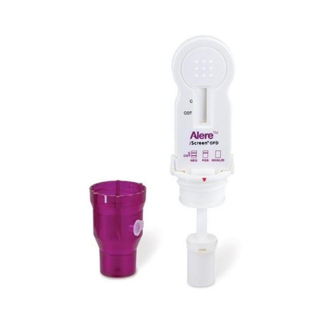 Tests  iScreen Test Device  Oral   Saliva  Cotinine  Nicotine 