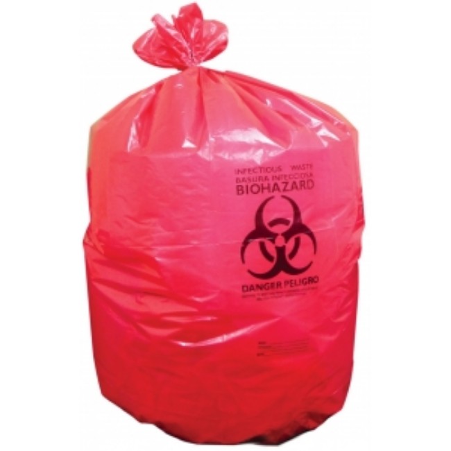 Bag  Waste  Print  Red  8 10 Gal  1 3 Mil