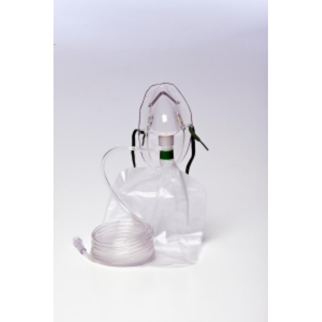 Non Rebreather Oxygen Mask With Safety Vent   Adult