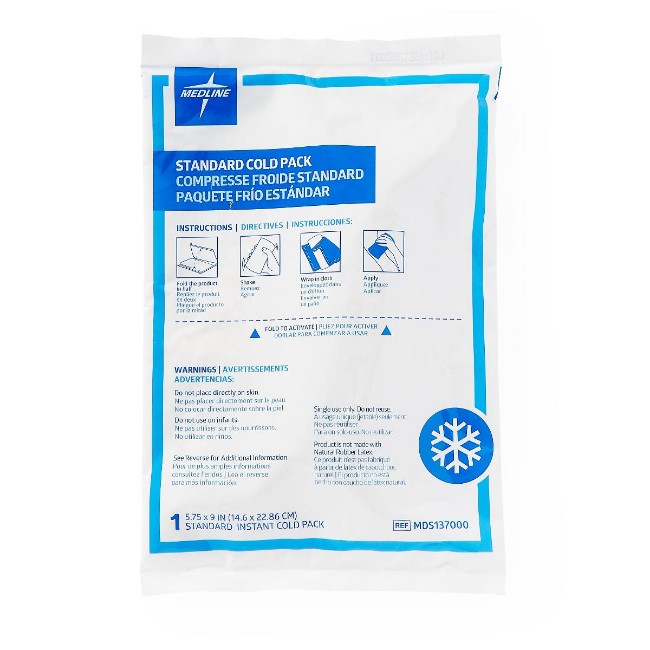 Cold Packs  Standard Instant Cold Pack   6  X 9 