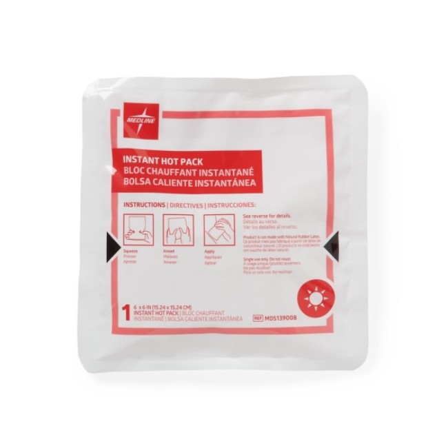 Hot Packs  Medline Instant Hot Pack   6  X 6 