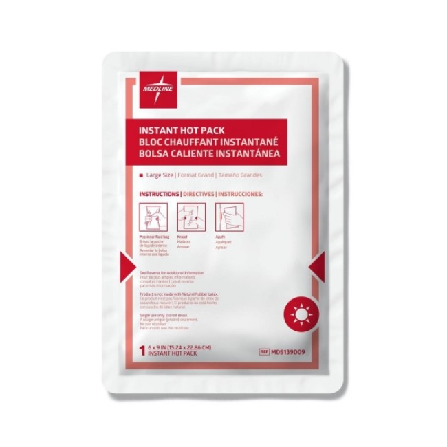 Hot Packs  Medline Instant Hot Pack   6  X 9 