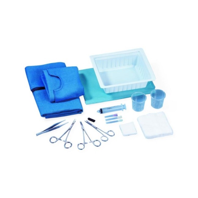 TRAY  LACERATION ER