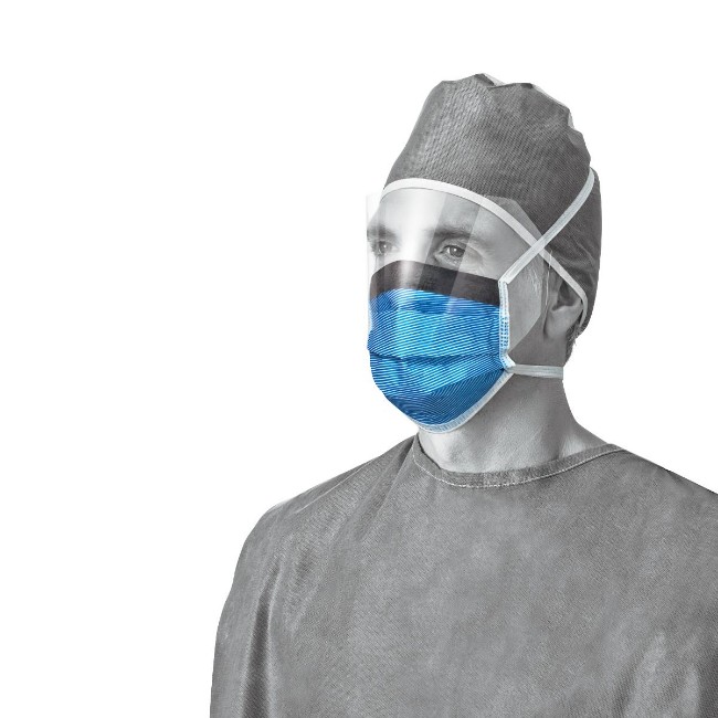 Mask  Surgical  Anti Fog   Shield   Ties