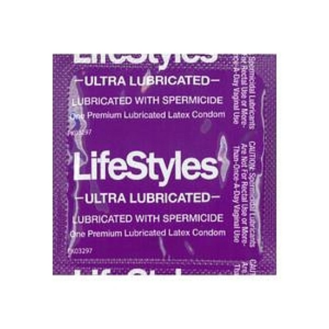 Condom  Lifestyles   Lubri   Spermicide