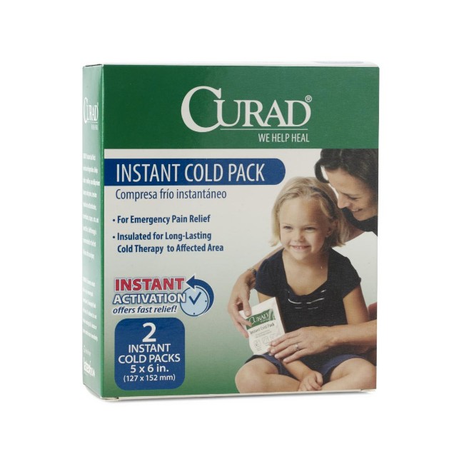 Cold Pack  Instant  Curad  2 Bx  24Cs