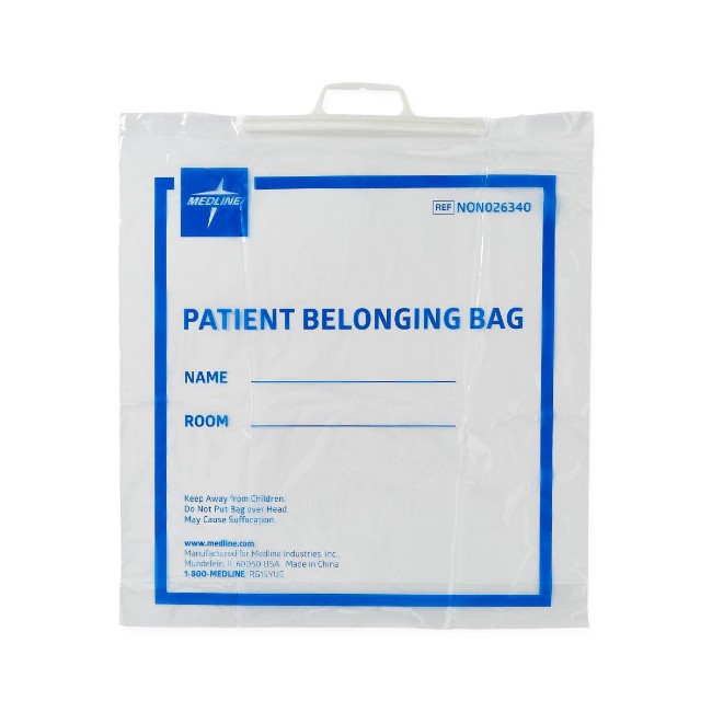 Bag  Patient Belonging  Rgd Hndl  Clr  Prnt