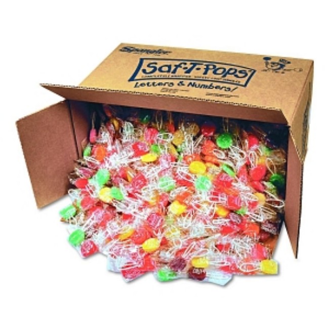 Candy  Saf T Pops  25 Lbs