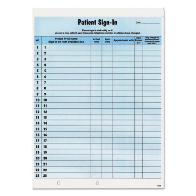 Form  Label  Patient Sign In  Hipaa