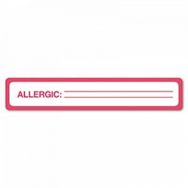 Label  Med Allergy  175  Rd