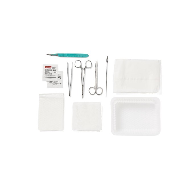 Tray  Incision Drainage  Deluxe  Sterile