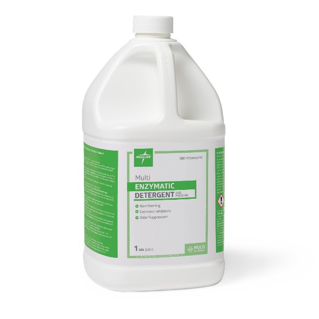 Instrument Cleaners  Enzymatic Presoak Cleaner Detergent   Multi Enzyme   1 Gal   3 8 L  Bottle