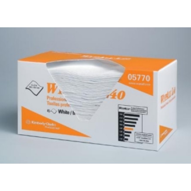 Wipers  Wypall L40  White  12 X 23