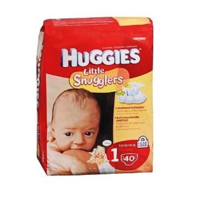 Diapers  Huggies  Little  Snglrs  Sz 1  Jumbo