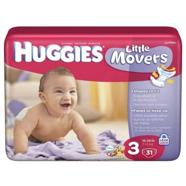 Huggies  Little Movers  Size 3  Jumbo