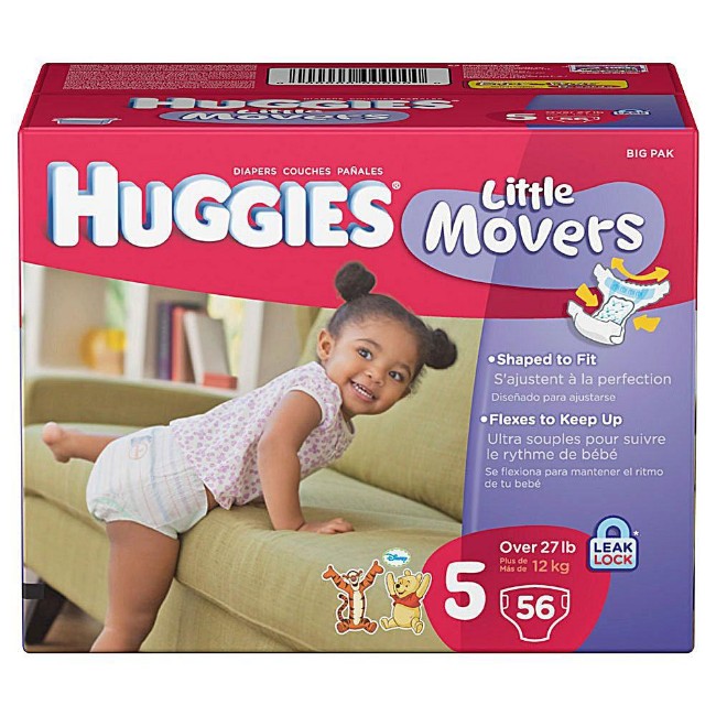 Huggies  Little Movers  Size 5  Jumbo