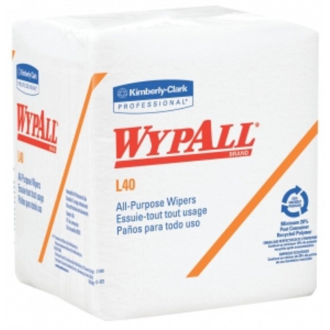 Wiper   Wypall L40 1 4 Fold Wht 56 Pk