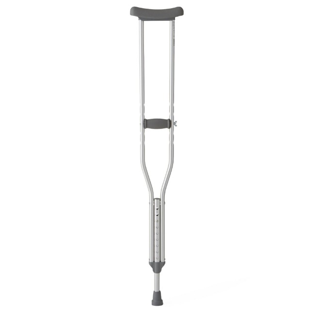 Crutches  Guardian Standard Aluminum Push Button Crutches   Youth   300 Lb  Capacity